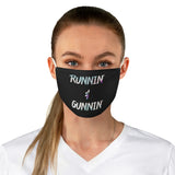 Fabric Face Mask-Runnin' & Gunnin'