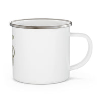 Let's Spoon Enamel Camping Mug