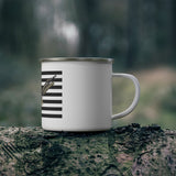 M4 Flag Enamel Camping Mug