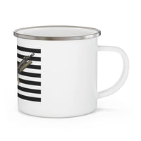 M4 Flag Enamel Camping Mug