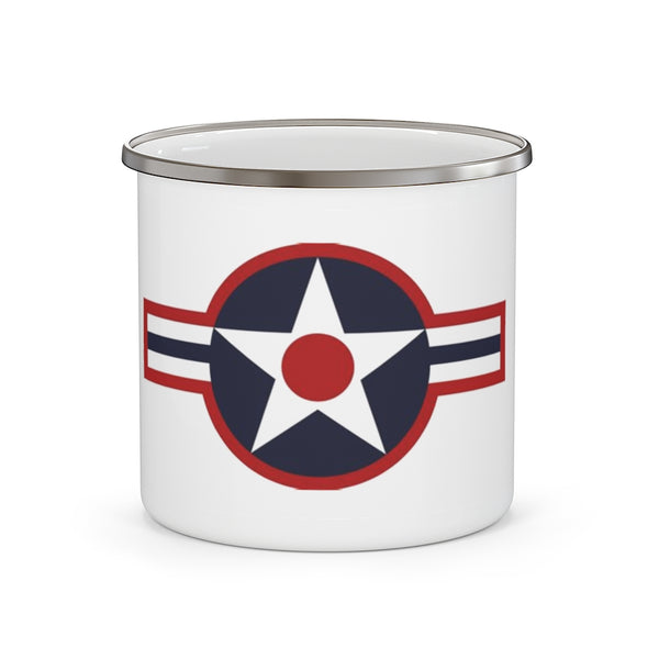 Air Force Roundel Enamel Camping Mug