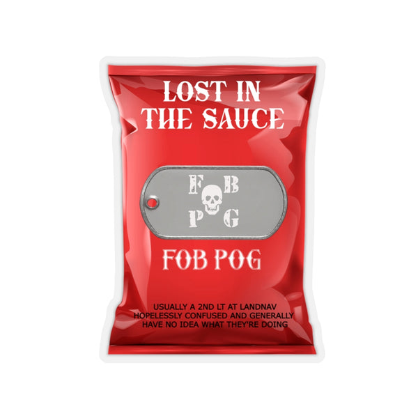Lost In The Sauce Sticker