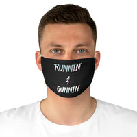 Fabric Face Mask-Runnin' & Gunnin'