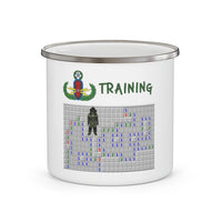 EOD Training Enamel Camping Mug