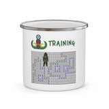 EOD Training Enamel Camping Mug