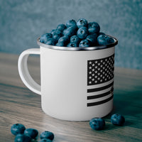 M4 Flag Enamel Camping Mug