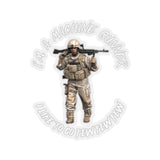 I'm A Machine Gunner Sticker