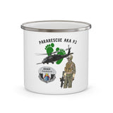 Pararescue AKA PJ Enamel Camping Mug