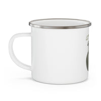 Let's Spoon Enamel Camping Mug